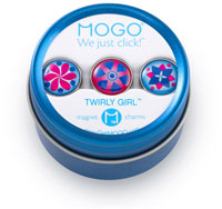 MOGO Magnet Charms - Twirly Girl